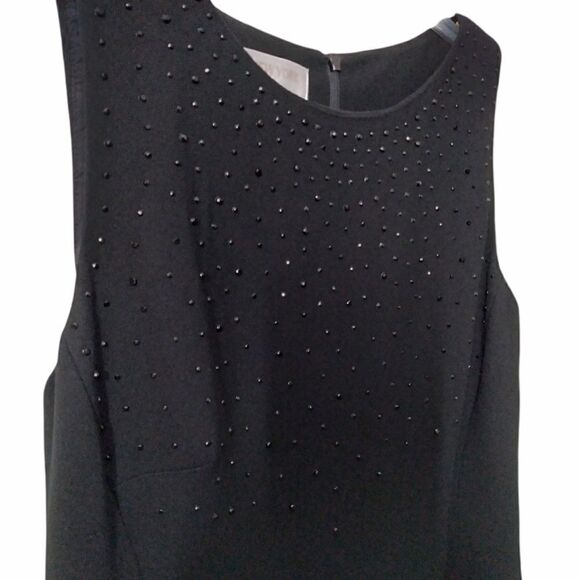 Jones New York Black Crystals Sheath Dress Size 12 - Picture 7 of 10